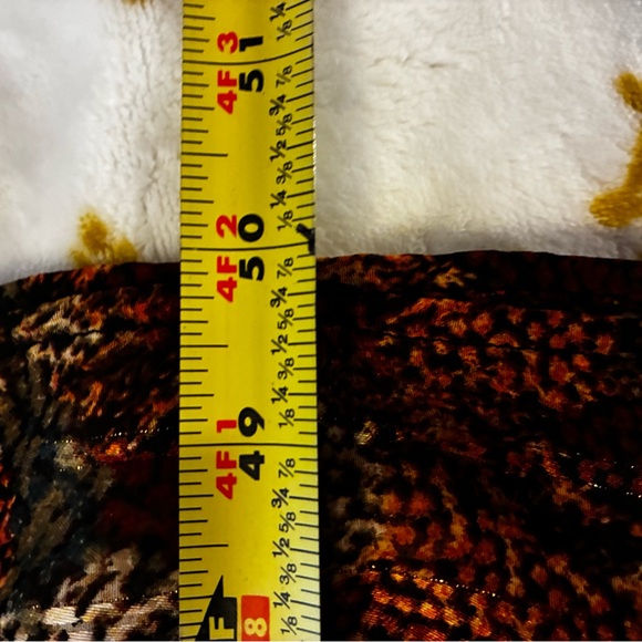 Frye Floral Brown Long Sleeve Maxi Dress in Autumn Mix - Picture 8 of 11